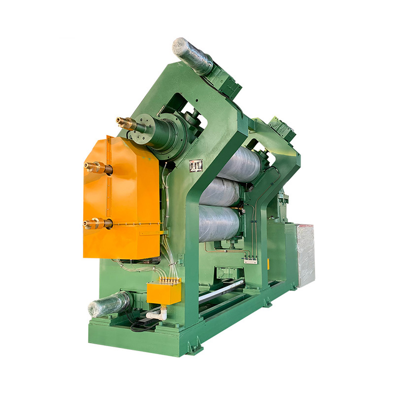 Masina de calandra din cauciuc cu 3 role